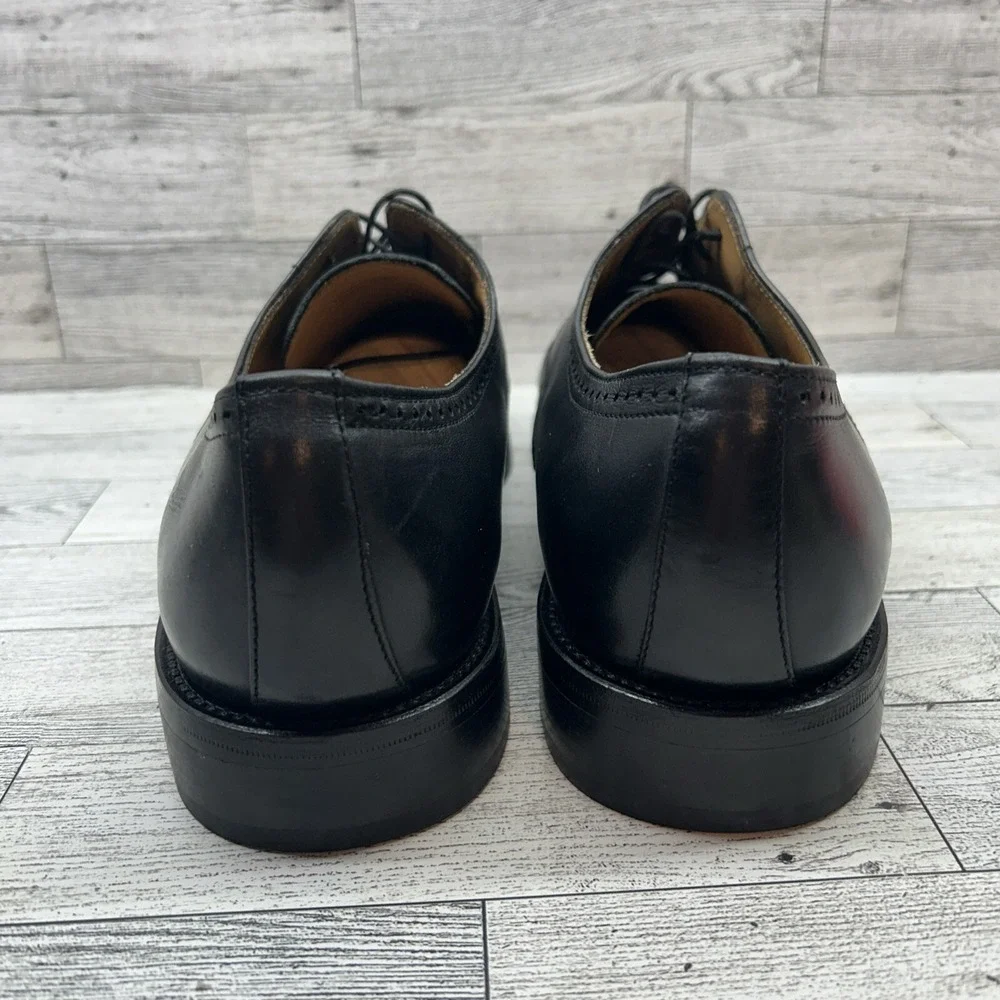 Florsheim Imperial Oxford Black Leather Wingtip Shoes 18193 Men Size‎ 11.5D